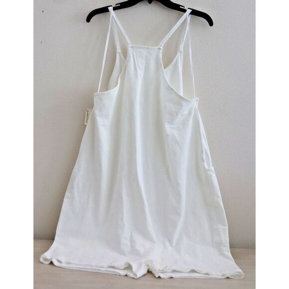 Free People Movement OB1415587 Women's Sz Medium White Hot Shot Romper - Picture 2 of 14